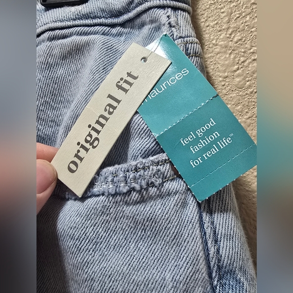 Wemons Maurices 12 regular Brooklyn relaxed straight 99% cotton new with tags - Picture 4 of 12
